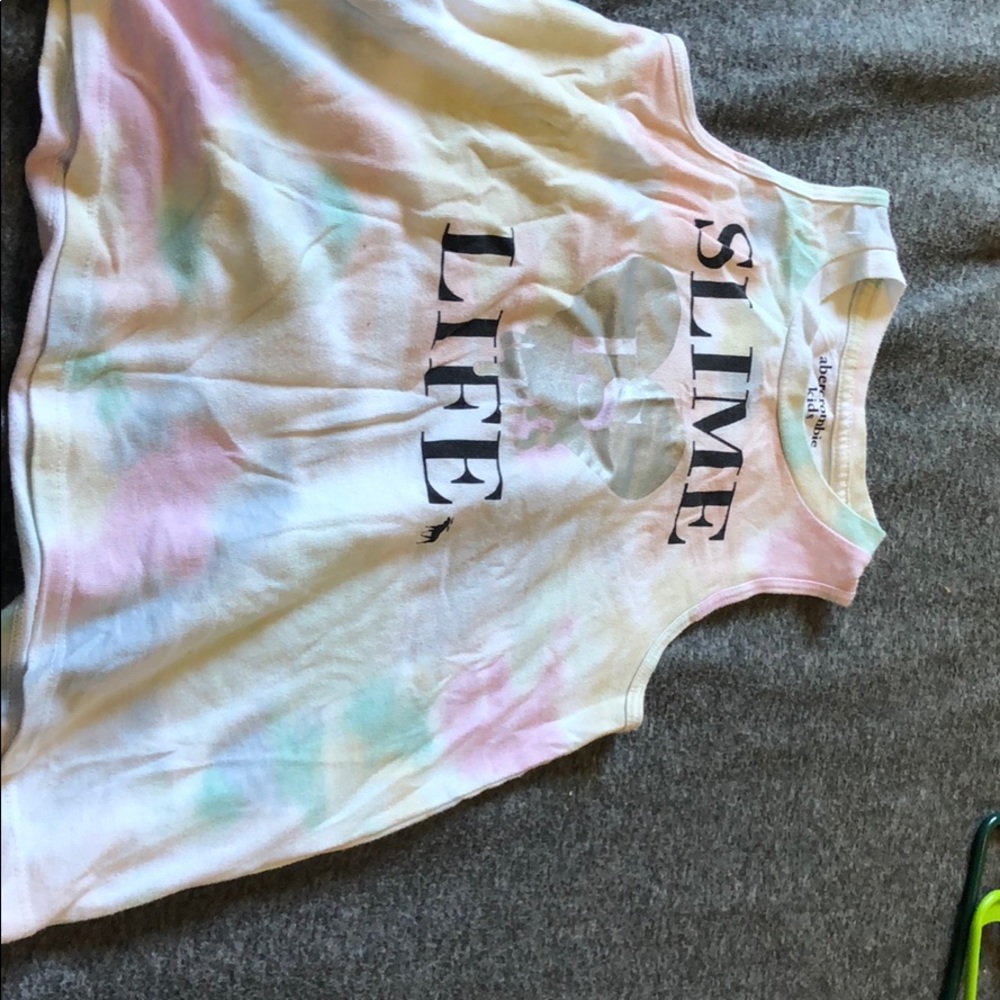 Tide diy Abercrombie Tank top